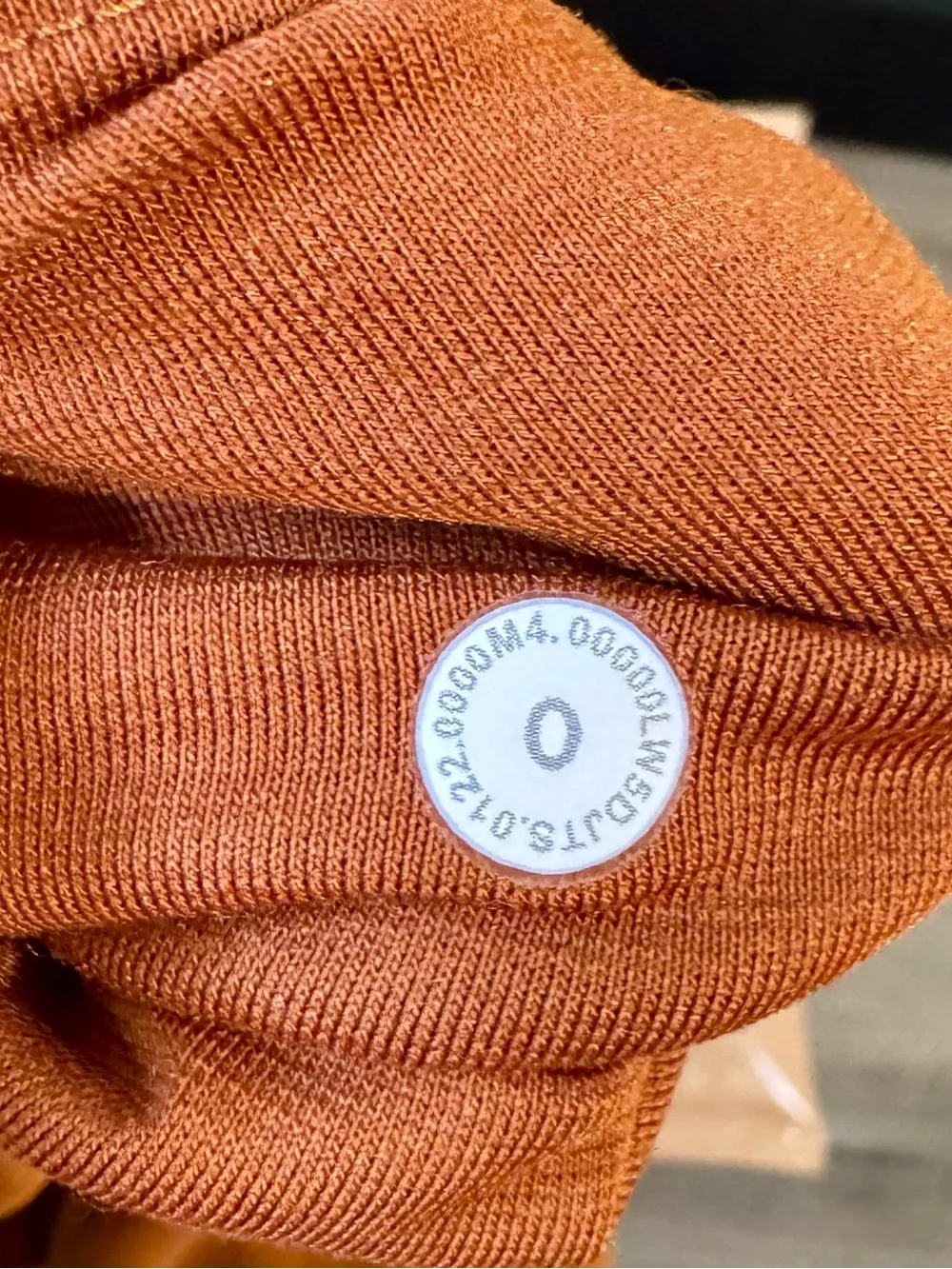 lululemon athletica Rust Orange High-Rise Leggings size 0